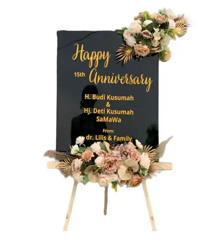 Papan Bunga Akrilik Cidora